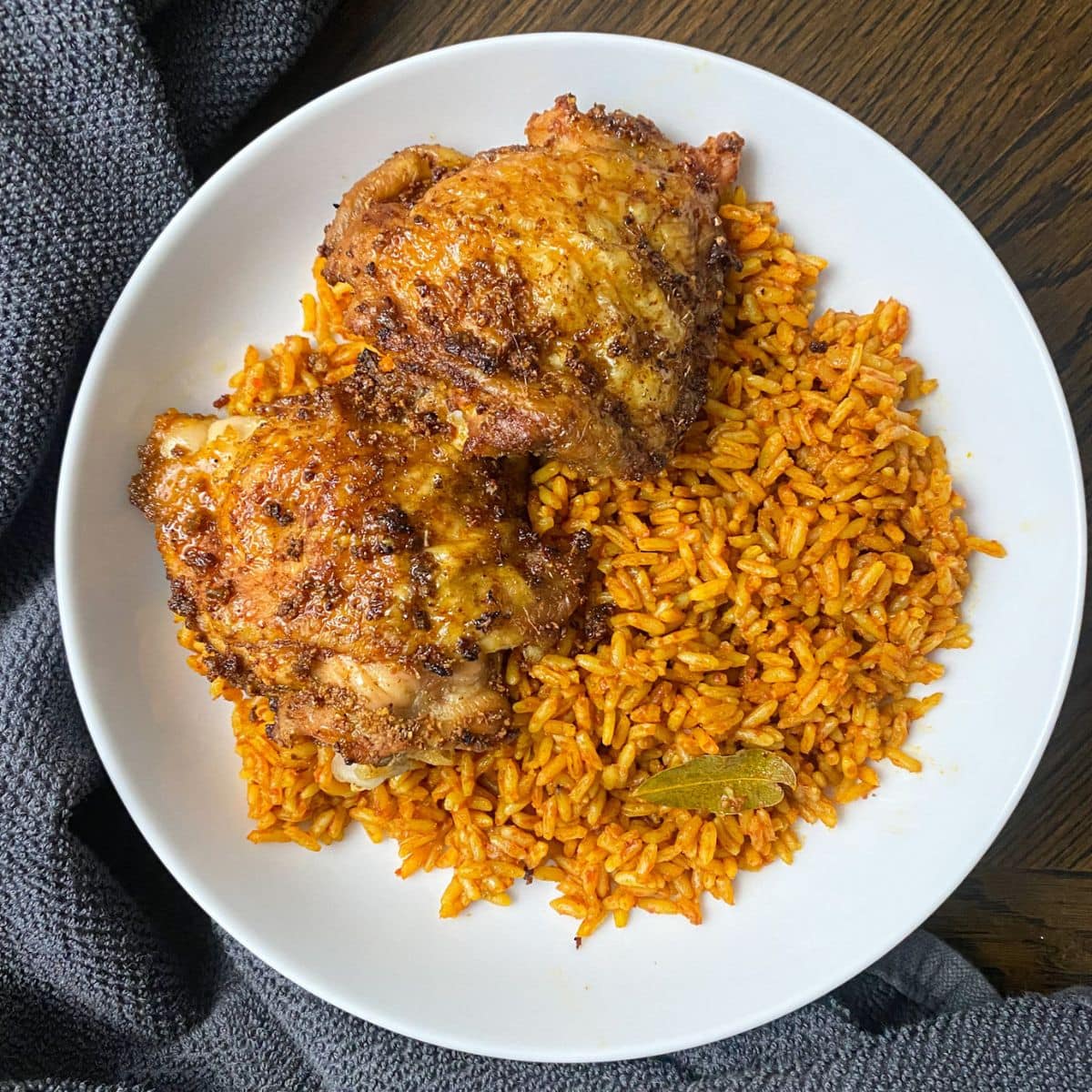 Jollof Rice with Chicken